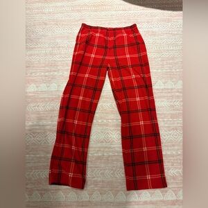 Red and black plaid flannel pajama pants - target brand wondershop